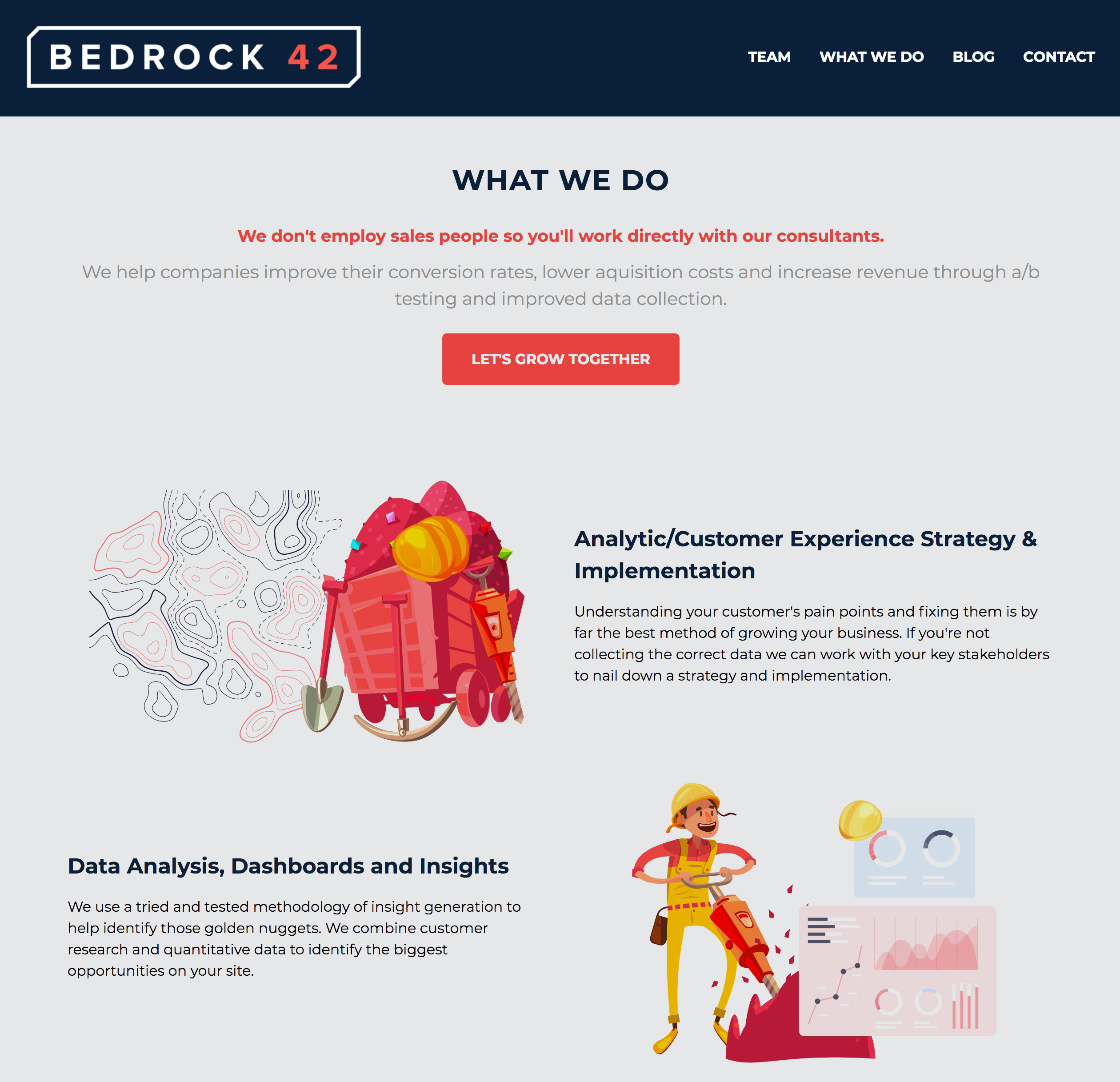 Bedrock 42 website