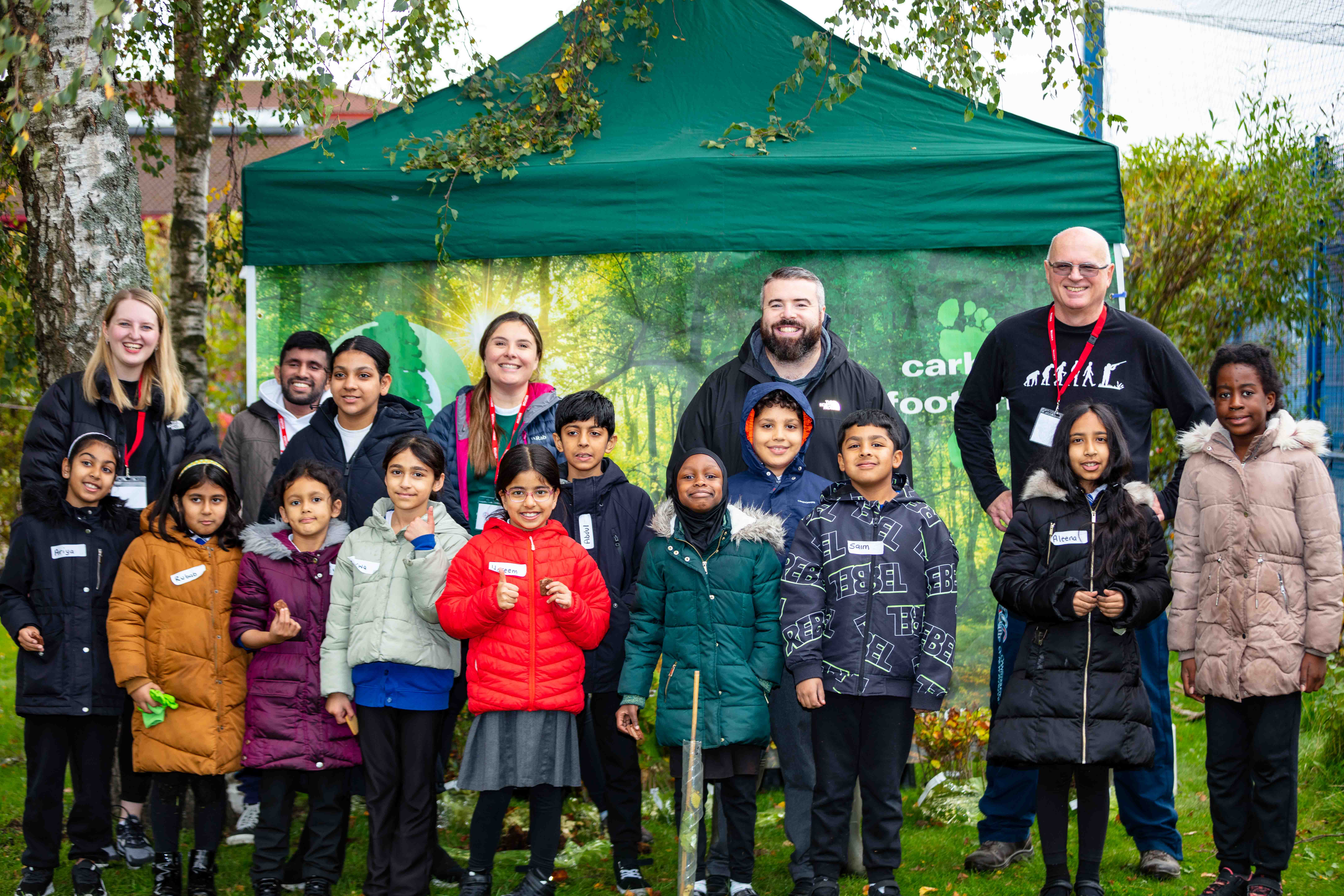 thebigword planting at East Ardley Primary Academy