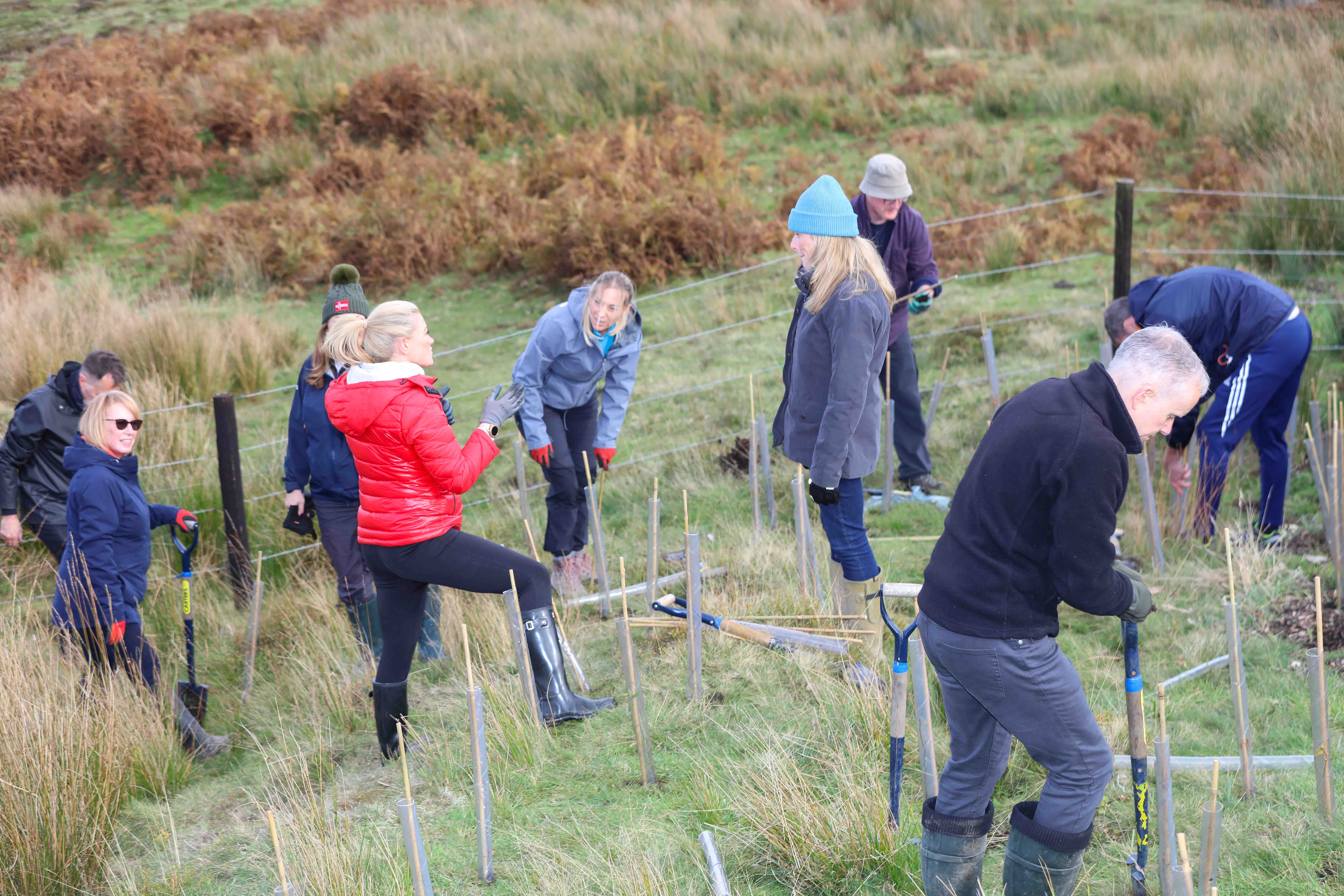 Gideon Richter planting at West Nab